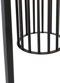 Интелигентна модерна настолна лампа черна с WiFi ST64 - Balenco Wazo