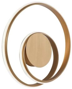 Redo 01-1790 - Димируемо LED стенно осветително тяло TORSION LED/27W/230V бронзово