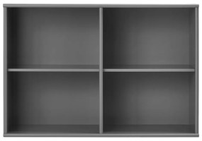 Антрацитна висяща библиотека 89x61 cm Mistral – Hammel Furniture