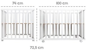 Сива кошара за игра 100x75 cm - Roba