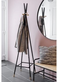 Черна метална закачалка Loft - Wenko