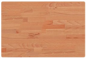 3188895 vidaXL Плот за маса 60x40x2,5 см правоъгълен масивен бук