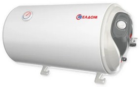 Хоризонтален бойлер Eldom WH05039R, 2 kW, 50 л, Температурен индикатор, 6 степенна защита, Бял
