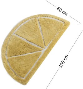 Изтривалка за баня Лимон, 100 x 60 cm Limon - Foutastic