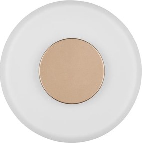 Бежова LED затъмняваща се стенна лампа ø 22 cm Celeste – Trio