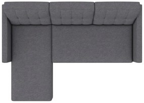 Сив ъглов диван Hartford – Støraa