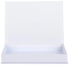 Бяло-зелена декоративна хартиена кутия за съхранение 18x4x25 cm Mojito – PT LIVING