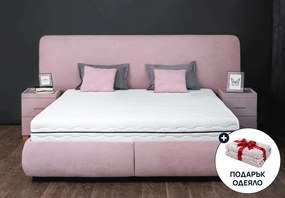 Матрак Тед, Adry Cool MAX, 120x200x24, Среден, Мемори гел пяна, Покет пружина, Eластична пяна