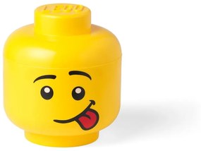 Жълта кутия за съхранение Silly, ⌀ 16,3 cm - LEGO®