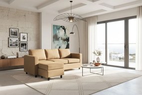 Ъглов диван Ibiza-200 x 140-Sand