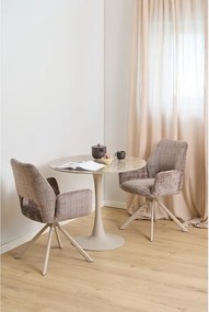 Кръгла трапезна маса с керамичен плот ø 90 cm Malta – Actona