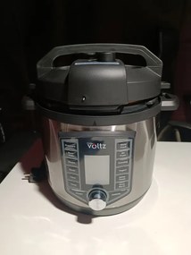 Втора ръка: Мултикукър под налягане и Фритюрник Air Fryer 2в1 Oliver Voltz OV51985G6, 6L, 1500W, 44 функции, 12 програми, Инокс