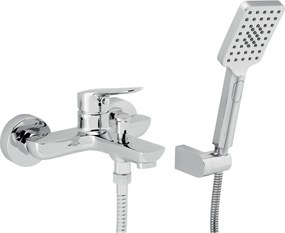 Novaservis - Комплект за вана със смесител METALIA в лъскав хром