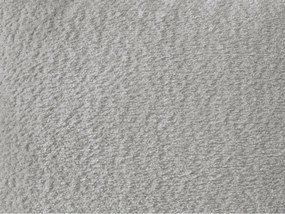 Светлосив сгъваем/с място за съхранение ъглов диван от прежда с примки от букле (десен ъгъл) Montaigne – Bobochic Paris