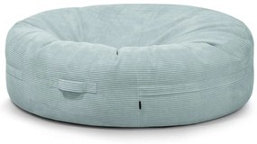 Пуф от рипсено кадифе в цвят мента Roll 190 – SLOWDOWN