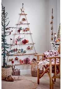 Дървени Коледни фигурки в комплект от 2 бр. (височина 38 cm) Darren – Bloomingville