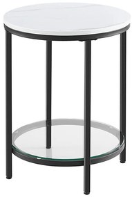 Странична масичка SID черна/бяла