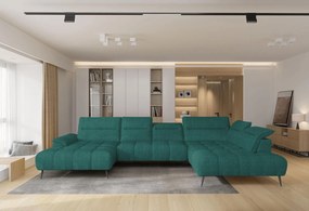 Ъглов диван Tony XL-Petrol-Right