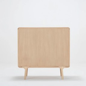 Масивен дъбов скрин с 3 чекмеджета Fawn - Gazzda