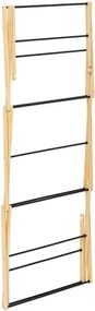 Сушилник за дрехи 5five Black Bamboo Accordion, Бамбук Бежов, 7 m