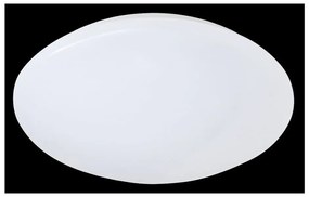 Бяла LED светлина за таван II, диаметър 27 cm Trio Putz