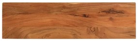 370909 vidaXL Плот за маса, 110x40x2,5 см, правоъгълен, акация масив
