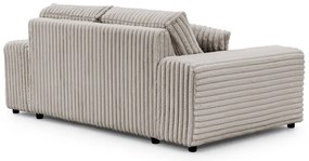 Светлосив диван от рипсено кадифе 178 cm Justin – Ropez
