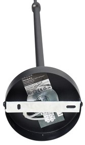 Интелигентна висяща лампа черна 4-светлина с Wi-Fi ST64 - Laser