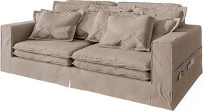 Светлокафяв диван 236 cm Nora – Ropez