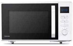 Микровълнова фурна 4в1 Toshiba MW2-AC25TWH, 25л, 950W, Grill 1100W, Конвекция 2100W, Керамично покритие, Бял