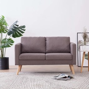 Sonata 2-местен диван, текстил, таупе