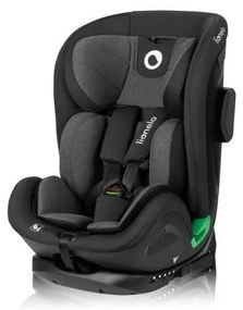 Lionelo - Автокресло с въртяща се основа HARPER i-Size 76-150 cm Black Carbon