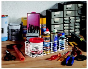 Бяла допълнителна кошница Pandino - Metaltex