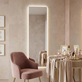 Огледало LED 150x50cm MOL-SQ