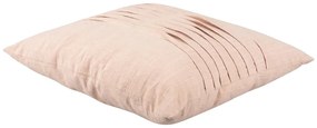 Розова памучна възглавница Вълна, 45 x 45 cm - PT LIVING