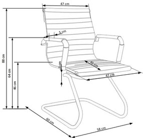 Офис стол PRESTIGE SKID