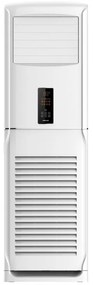 Колонен климатик Finlux 48KA3PH 48000 BTU, 120 м2, А+++, Трифазен, R32, 2100 м3/ч, Бял