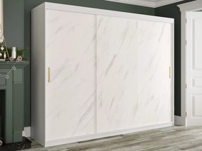 Гардероб Marmur Plus-White marble