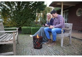 Метална камина Огън, ⌀ 32 cm - Esschert Design