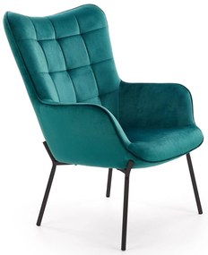 Кресло BM-Castel 1, тъмнозелен
