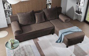 Разтегателен ъглов диван Делано