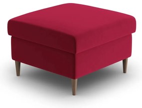 Червена кадифена табуретка Kyoto – Cosmopolitan Design