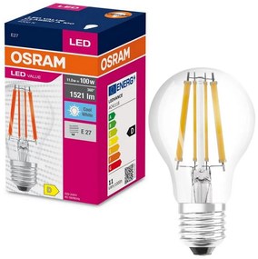 LED Крушка FILAMENT A100 E27/11W/230V 4000K - Osram