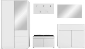 Мебели за антре Gesita V-Leuko-Mauro