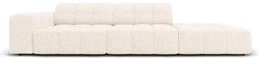 Кремав шезлонг (ляв ъгъл) Chicago – Cosmopolitan Design