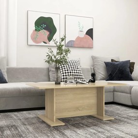 806843 vidaXL Маса за кафе, дъб сонома, 103,5x60x40 см, инженерно дърво