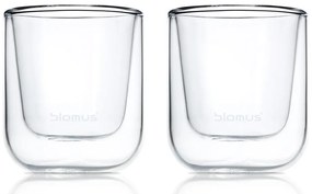 Комплект от 2 двойни чаши за еспресо Nero, 80 ml - Blomus