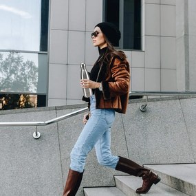 Разопакован: Термо бутилка Beper BI.505, 500 мл, Двойни стени, Без BPA, Неръждаема стомана, Инокс