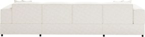 Ъглов диван Santos U-Бял
