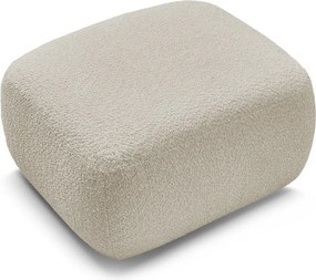 Бежова табуретка от прежда с примки от букле Montaigne – Bobochic Paris